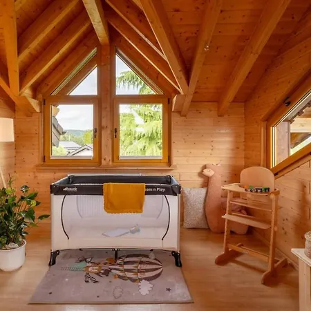 בקתה Panoramic Hot Tub, Bbq, View, Terrace