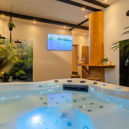 Panoramic Hot Tub, Bbq, View, Terrace Chalet Gonnersdorf (Vulkaneifel)