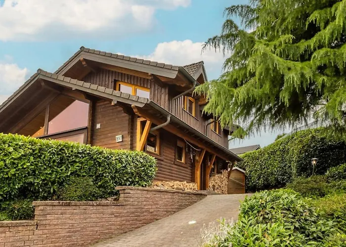 Chalé Panoramic Hot Tub, Bbq, View, Terrace Gönnersdorf